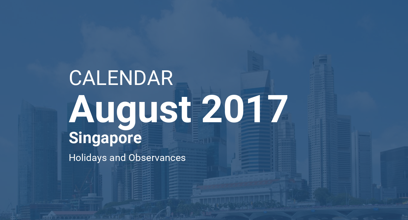 November 2017 Calendar Singapore